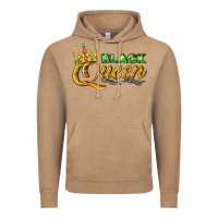 Vintage Coffee black queen Vintage Hoodie - texasbilliewilder