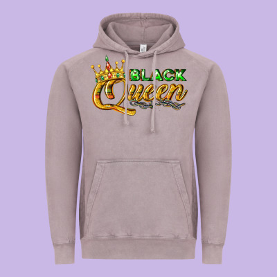 Vintage Hoodie black queen