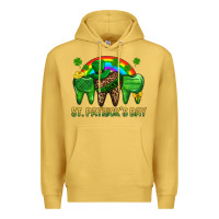 Antique Gold St. Patricks Dental Premium Hoodie - BundleAndBundleShop