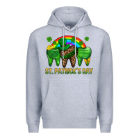 Heather Grey St. Patricks Dental Premium Hoodie - BundleAndBundleShop
