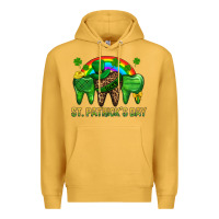 Mustard St. Patricks Dental Premium Hoodie - BundleAndBundleShop