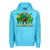 Ocean Blue St. Patricks Dental Premium Hoodie - BundleAndBundleShop