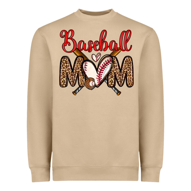 Baseball Mom Heavyweight Sweatshirt by Zillion Design Studio | Teevron