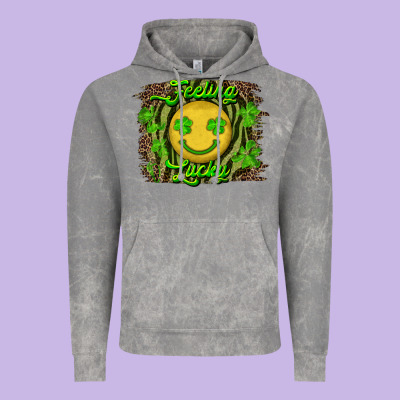 Vintage Hoodie Feeling Lucky