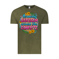 Vintage Olive throwing sarcasm around like confetti Vintage Tee - Zillion Design Studio