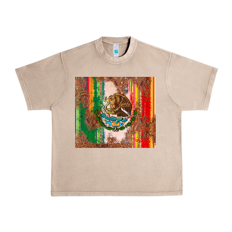 Mexican Flag Serape Urban Heavy Tee by CTS Tumbler Store | Teevron