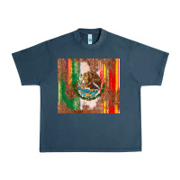 Midnight Navy mexican flag serape Urban Heavy Tee - CTS Tumbler Store