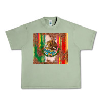 Oil Green mexican flag serape Urban Heavy Tee - CTS Tumbler Store