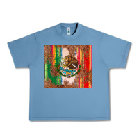 Pebble Blue mexican flag serape Urban Heavy Tee - CTS Tumbler Store
