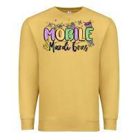Antique Gold mobile mardi gras Premium Sweatshirt - MaliasSmallBusiness