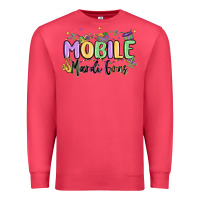 Cardinal mobile mardi gras Premium Sweatshirt - MaliasSmallBusiness