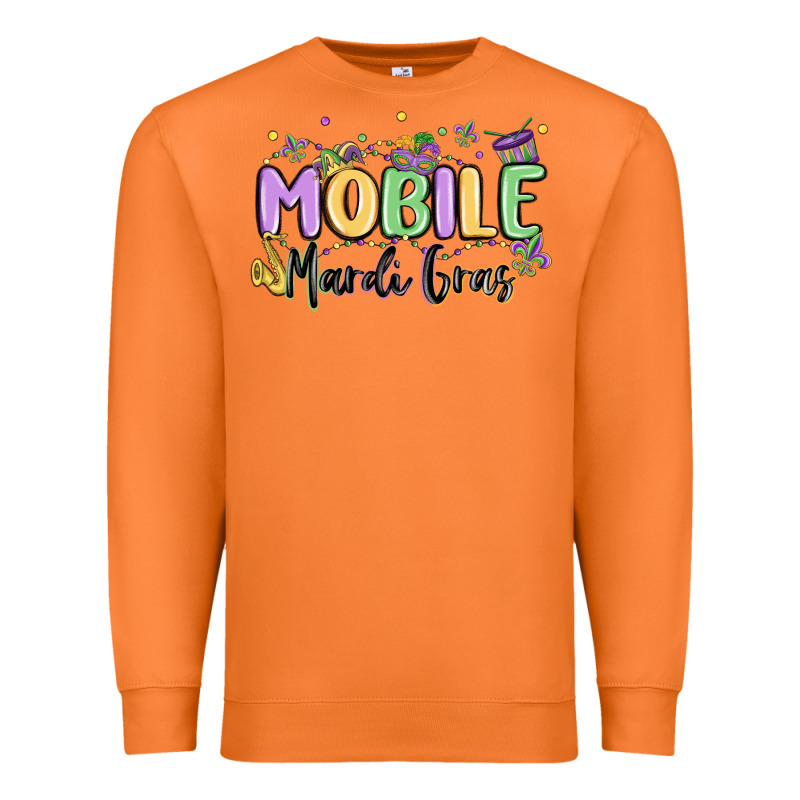 Mobile Mardi Gras Premium Sweatshirt by MaliasSmallBusiness | Teevron