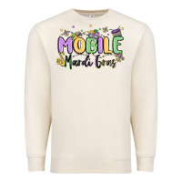 Sandshell mobile mardi gras Premium Sweatshirt - MaliasSmallBusiness