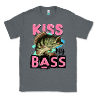 Charcoal Heather kiss my bass Classic Tee - JahusDesignShop
