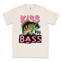 Natural kiss my bass Classic Tee - JahusDesignShop