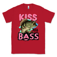 Red kiss my bass Classic Tee - JahusDesignShop