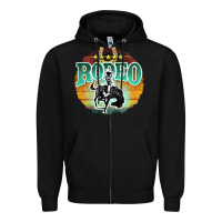 Black rodeo Zipper Hoodie - JahusDesignShop