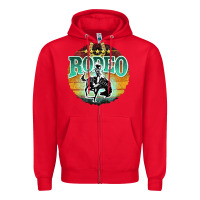 Red rodeo Zipper Hoodie - JahusDesignShop