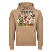 Vintage Coffee farm fresh strawberries Vintage Hoodie - Zillion Design Studio