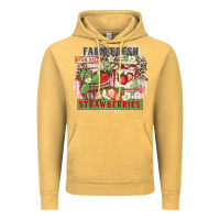 Vintage Mustard farm fresh strawberries Vintage Hoodie - Zillion Design Studio