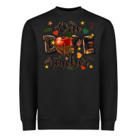 Black one dope teacher Heavyweight Sweatshirt - texasbilliewilder