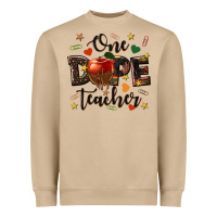 Mushroom one dope teacher Heavyweight Sweatshirt - texasbilliewilder