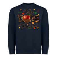Navy one dope teacher Heavyweight Sweatshirt - texasbilliewilder