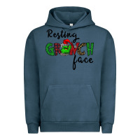 Pigment Midnight Navy Merry Grinch Mas Urban Hoodie - Bettercallsaul