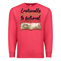 Cardinal emotionally attached to fictional characters Premium Sweatshirt - MaliasSmallBusiness
