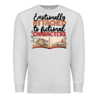 Dove Grey emotionally attached to fictional characters Premium Sweatshirt - MaliasSmallBusiness