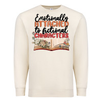 Sandshell emotionally attached to fictional characters Premium Sweatshirt - MaliasSmallBusiness