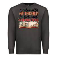 Smoke emotionally attached to fictional characters Premium Sweatshirt - MaliasSmallBusiness