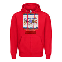 Red all american nurse 12 oz regular can cooler Zipper Hoodie - Artiststas
