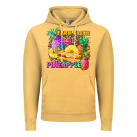 Vintage Mustard farm fresh pineapple Vintage Hoodie - Zillion Design Studio