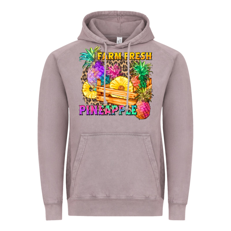 Farm Fresh Pineapple Vintage Hoodie by Zillion Design Studio | Teevron