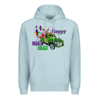 Blue Mist mardi gras with truck Premium Hoodie - AdoDesignShop