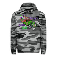 Slate Camo mardi gras with truck Premium Hoodie - AdoDesignShop