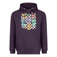 Plum easter bunny candy Heavyweight Hoodie - MaliasSmallBusiness