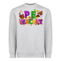Heather Grey p.e. teacher cinco de mayo Heavyweight Sweatshirt - texasbilliewilder