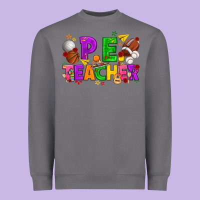 P.e. Teacher Cinco De Mayo Heavyweight Sweatshirt Designed By Texasbilliewilder