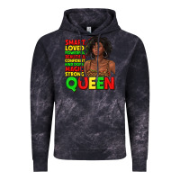 Cloud Black black queen quotes juneteenth Vintage Hoodie - texasbilliewilder