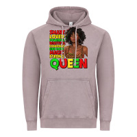 Vintage Zinc black queen quotes juneteenth Vintage Hoodie - texasbilliewilder