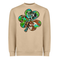 Western Shamrock Heavyweight Sweatshirt | Teevron