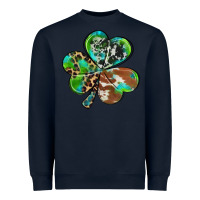 Navy western shamrock Heavyweight Sweatshirt - RanaPortraitStore
