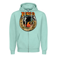 Seafoam rodeo Zipper Hoodie - JahusDesignShop