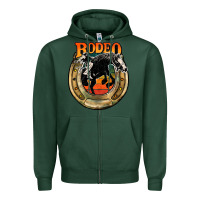 Sports Green rodeo Zipper Hoodie - JahusDesignShop