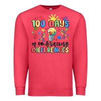 Cardinal 100 days of embracing differences Premium Sweatshirt - MaliasSmallBusiness