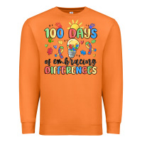 Carrot 100 days of embracing differences Premium Sweatshirt - MaliasSmallBusiness