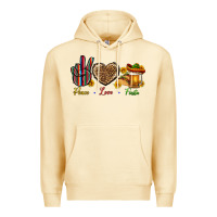 Pina Colada Peace Love Fiesta Premium Hoodie - BundleAndBundleShop