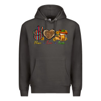 Smoke Peace Love Fiesta Premium Hoodie - BundleAndBundleShop